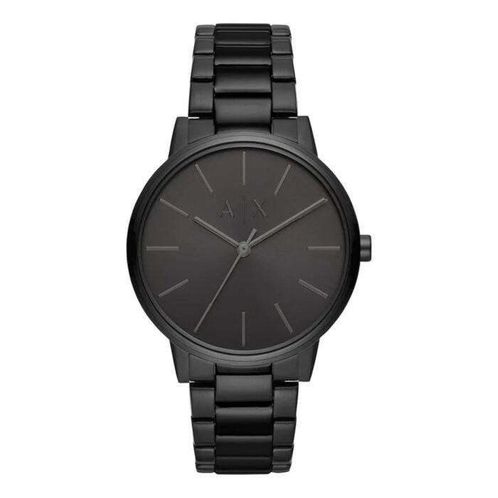 Armani Exchange Cayde Analog Black Dial and Band Stainless Steel Men's Watch-AX2701