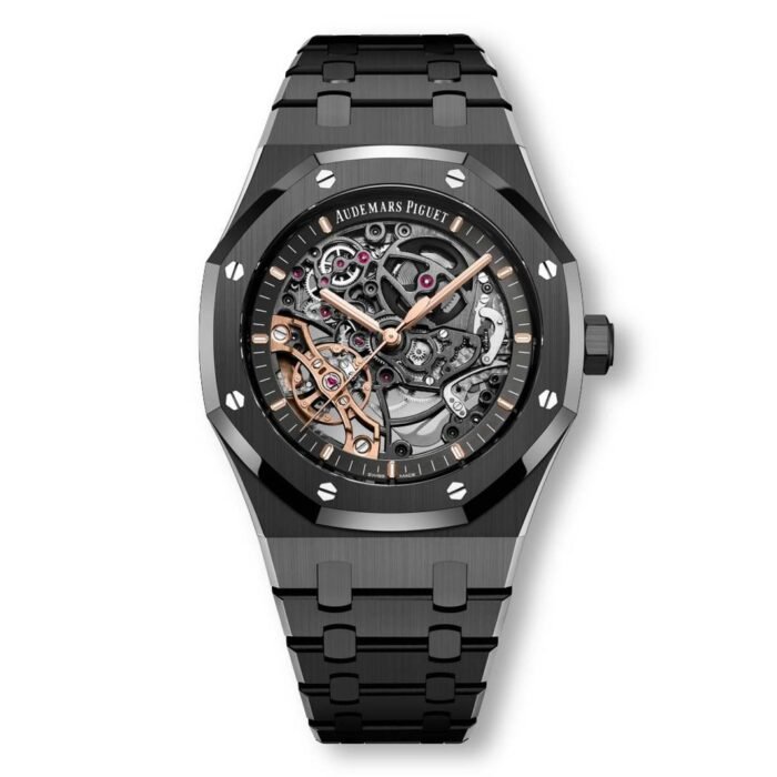 Audemars Piguet Skeleton AP Royal Oak Black Skeleton Metal
