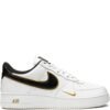 Nike Airforce 1 Low 07 LV8 Double Swoosh White Metallic Gold
