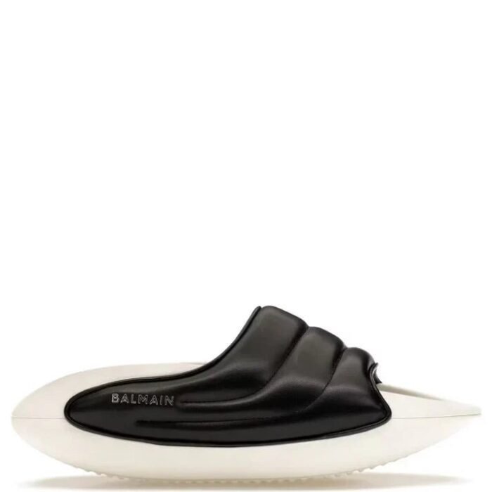 Balmainn paris slide white black 7A