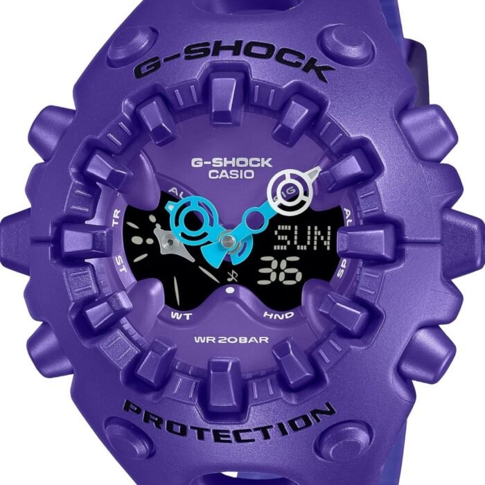 G-Shock Cool Eyes Oversize Blue Purple Watch GA-V01-2AER