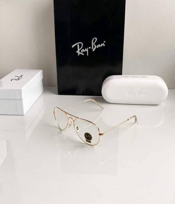Rayban gold frame 3026