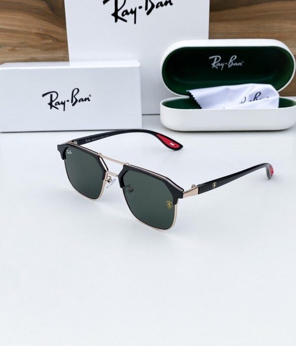 Rayban04 Gold green
