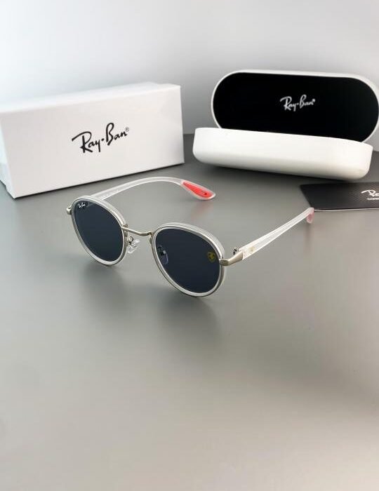 RAYBAN WHITE BLACK 02 3675