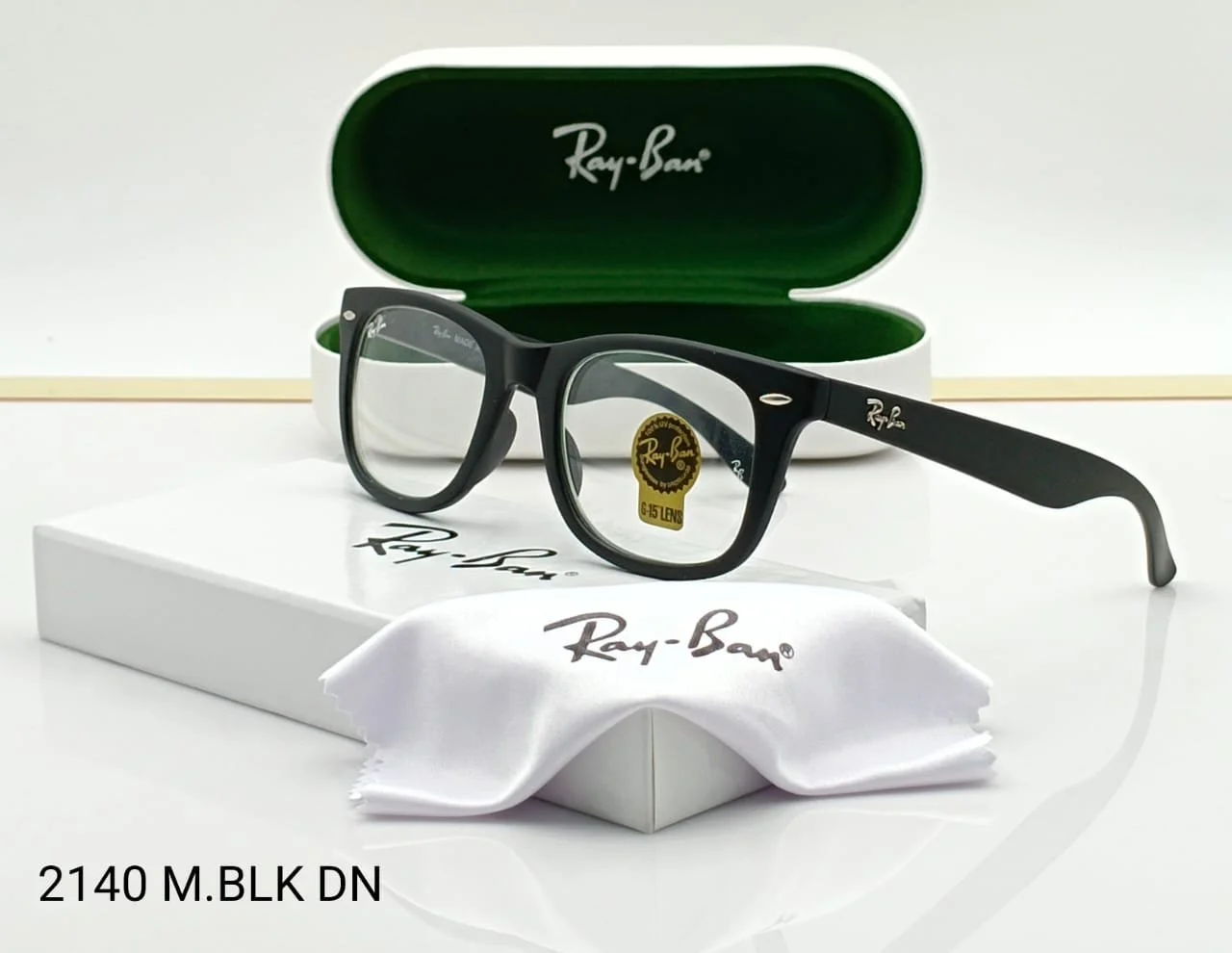 WAYFARER LUXURY BLACKWHITE SHADES #2140