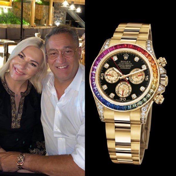 ROLEX RAINBOW FULL GOLD TOP Premium Quality WATCH