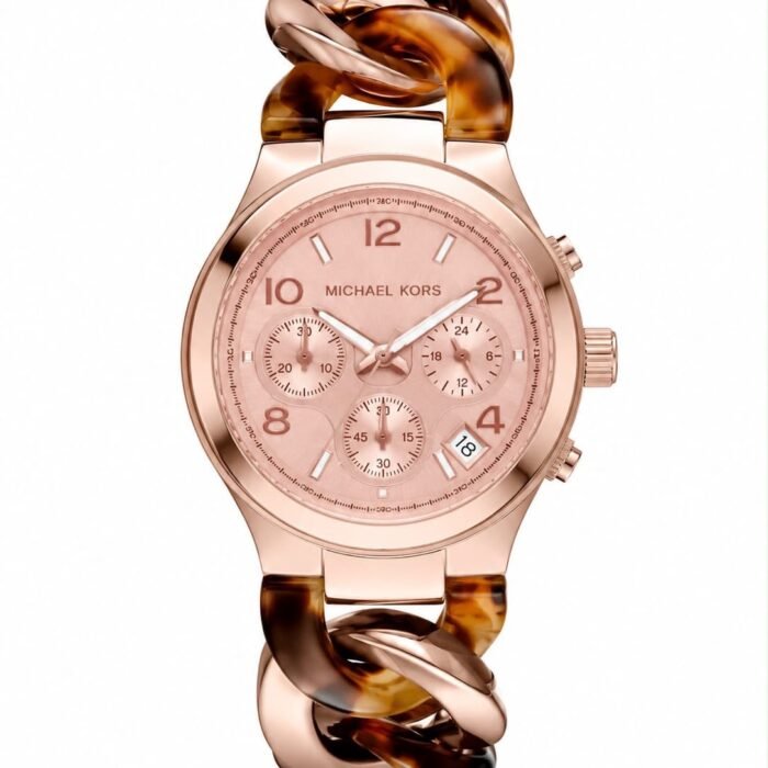 MICHAEL KORS RUNWAY TWIST TIGER PRINT LADIES WATCH