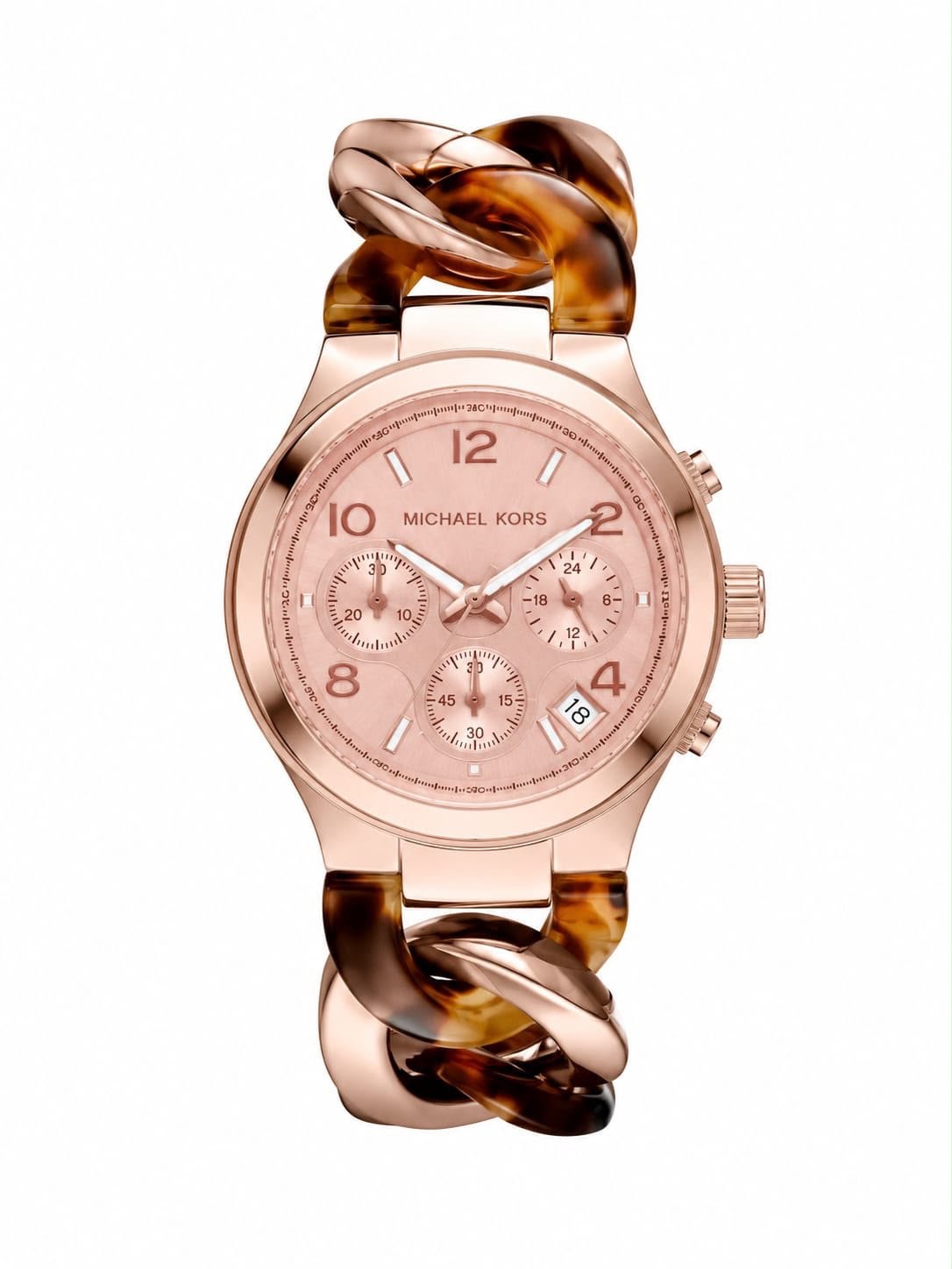 MICHAEL KORS RUNWAY TWIST TIGER PRINT LADIES WATCH