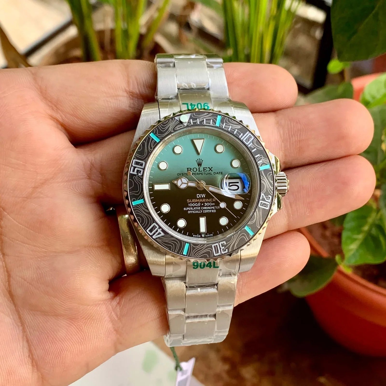 Rolex Submariner DIW Limited Edition Sky Blue – Custom Luxury Diver